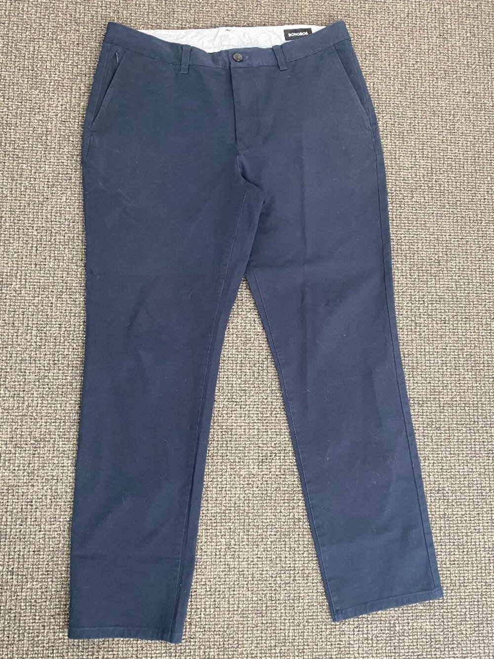 Like New! Bonobos Slim Fit Dark Blue Pants / Mens 34/30